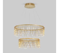 Подвесной светодиодный светильник Bogate's Firefly 454/2 латунь a067790