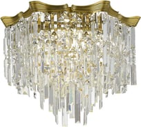 Светильник потолочный ST LUCE Латунь/Прозрачный E14 10*60W SL1659.302.10