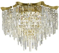 Светильник потолочный ST LUCE Латунь/Прозрачный E14 7*60W SL1659.302.07