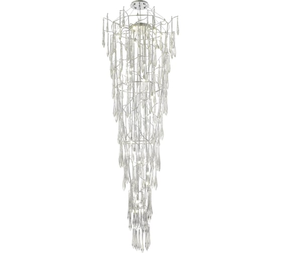 Светильник подвесной ST LUCE Хром/Хром, Прозрачный G9 25*5W 4000K SL1660.103.25