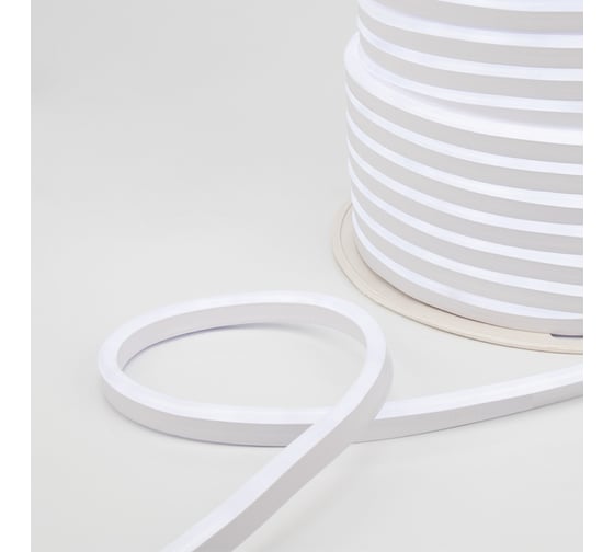 Гибкий неон NEON-NIGHT SMD (8x16 мм) односторонний белый, 120 LED/м, набор 10 м (с комплектом подключения), IP65 131-003 1