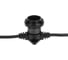 Гирлянда NEON-NIGHT Belt-Light 2 жилы, 50м, шаг 40см, 125 патронов E27, IP65, черный 331-241 5
