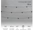 Гирлянда NEON-NIGHT Belt-Light 2 жилы, 50м, шаг 40см, 125 патронов E27, IP65, черный 331-241 2
