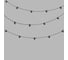 Гирлянда NEON-NIGHT Belt-Light 2 жилы, 50м, шаг 40см, 125 патронов E27, IP65, черный 331-241 1