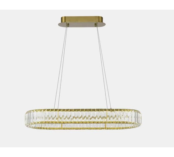 Светильник подвесной ST LUCE Латунь/Прозрачный LED 1*60W 4000K SL1622.323.01