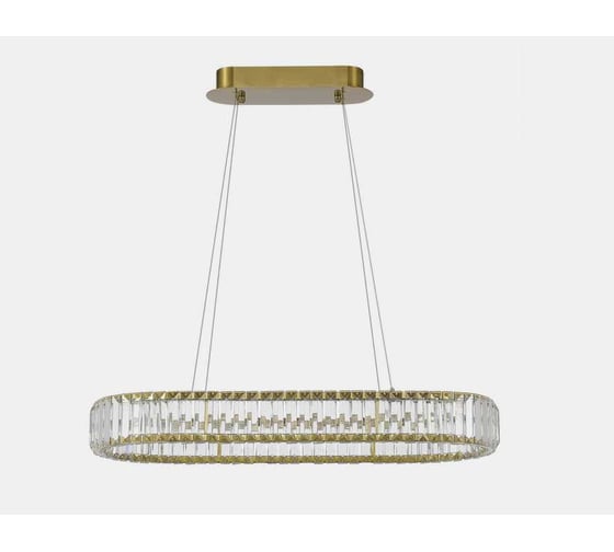 Светильник подвесной ST LUCE Латунь/Прозрачный LED 1*60W 4000K SL1622.323.01
