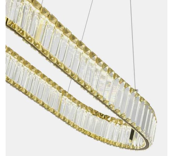 Светильник подвесной ST LUCE Латунь/Прозрачный LED 1*60W 4000K SL1622.323.01