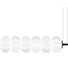 Светильник подвесной ST luce Черный/Белый LED 1х30W 3000K SL6121.413.01 7