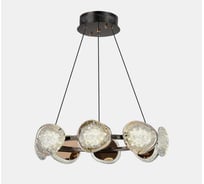 Светильник подвесной ST LUCE Черный/Золотистый LED 1*64W 4000K SL6018.203.64