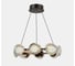 Светильник подвесной ST luce Черный/Золотистый LED 1х64W 4000K SL6018.203.64 1