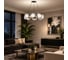 Светильник подвесной ST luce Черный/Золотистый LED 1х64W 4000K SL6018.203.64 7