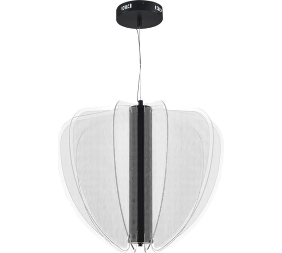 Светильник подвесной ST LUCE Черный/Прозрачный LED 1*45W 4000K SL6509.403.01