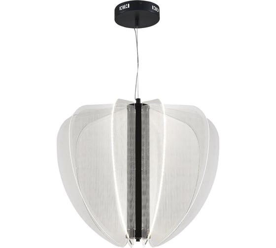 Светильник подвесной ST LUCE Черный/Прозрачный LED 1*45W 4000K SL6509.403.01