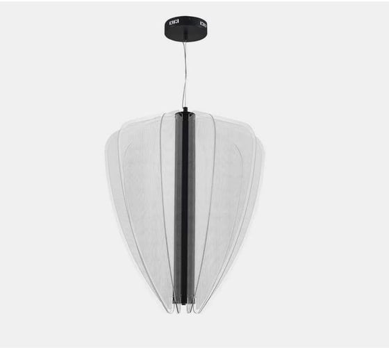 Светильник подвесной ST LUCE Черный/Прозрачный LED 1*75W 4000K SL6509.413.01