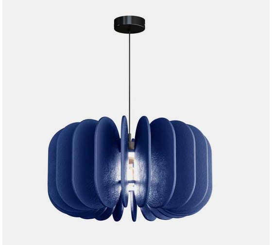 Светильник подвесной ST LUCE Черный/Синий E27 1*60W SL3004.403.01