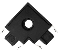 Аксессуары к шинопроводу Jazzway MTR16 CL-BL Коннектор черный L-обр. 5057296