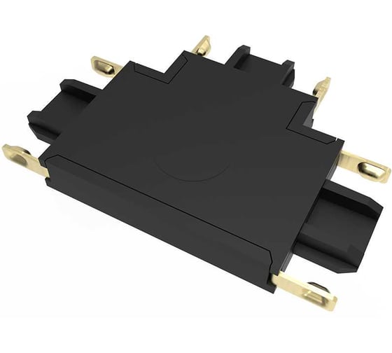 Аксессуары к шинопроводу Jazzway MTR16 CT-BL Коннектор черный T-обр. 5057333 1