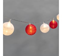 Гирлянда Neon-Night Тайские фонарики Магия, 3,5 м, 20LED, прозрачный ПВХ, теплый белый, питание USB 304-007