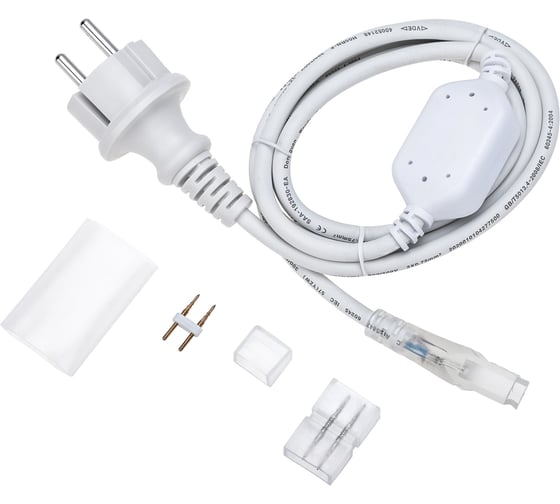 Установочный набор для двухстороннего гибкого неона Neon-Night 8x16 мм, 1,5 м 134-502 1