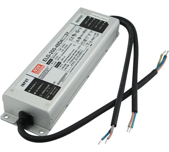 LED-драйвер Mean Well AC-DC ELG-200-48DA-3Y 199.7Вт Т02614270