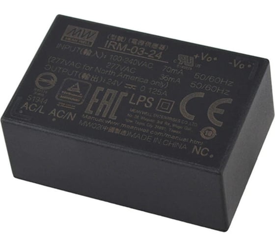 Источник питания Mean Well AC/DC IRM-03-24 Т02580567