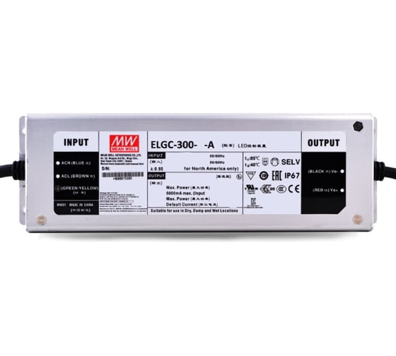 Источник питания Mean Well AC/DC ELGC-300-M-A Т03225162 1