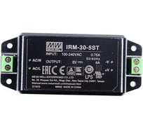 Источник питания Mean Well AC/DC IRM-30-5ST 30 Вт Т02249545