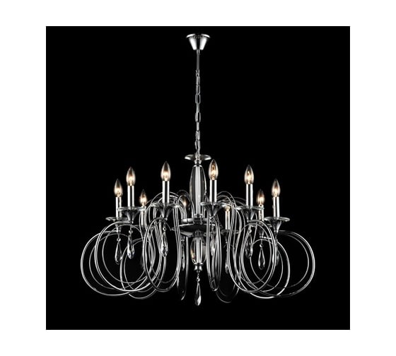 Люстра LUMION подвесная E14 10*40WLAOKA 8032/10