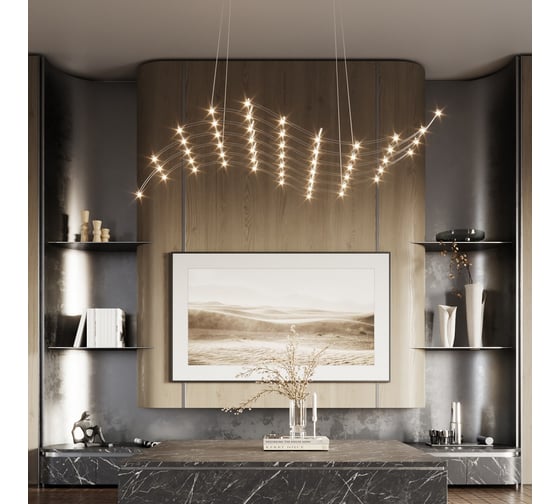 Подвесной светильник ODEON LIGHT LED 45W WELKIN 7057/45L