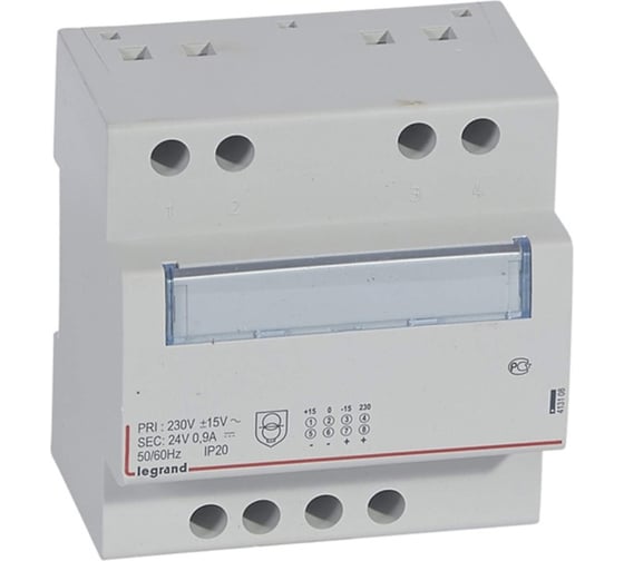 Однофазный блок питания Legrand 24 В=0,9 А, 21,5 Вт 413108 1