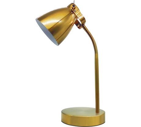 Светильник настольный SONNEN PH-371, на подставке, ЦОКОЛЬ Е27, золотой, 238236