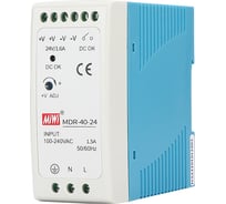 Блок питания MIWI на DIN-рейку MDR-40-12