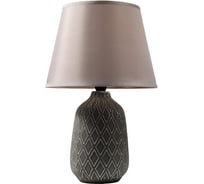 Настольная лампа RISALUX 16298/1GR E14 40Вт серый 23,5х22,5х34,5 см 5378098