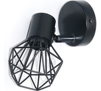 Светильник накладной truEnergy под лампу E27 IP20 черный металл 21335