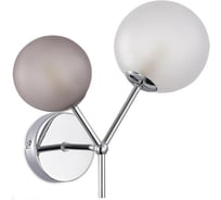 Светильник настенный EVOLUCE Хром/Белый, Серый G9 2*5W 4000K SLE1107-101-02