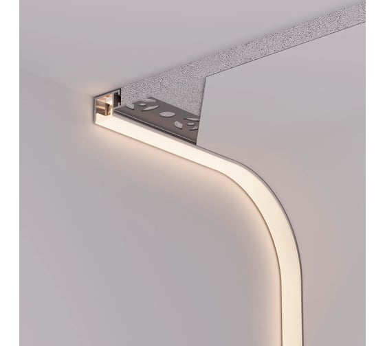 Профиль Arlight FANTOM-BENT-W12-TOP-EDGE-2000 ANOD 2м 040328(1)