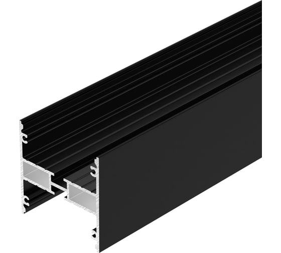 Профиль Arlight LINE-5050-DUAL-2000 ANOD BLACK 2м 045652 1