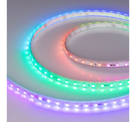 Светодиодная герметичная лента Arlight SPI-PS-A120-12mm 24V RGB-PX6-BPT, б 5м 049452