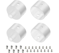 Заглушка Arlight WPH-FLEX-D22-360deg WHITE ALU с отверстием, 1 комплект 049941