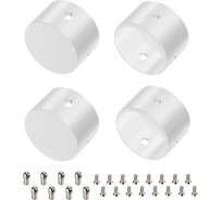 Заглушка Arlight WPH-FLEX-D22-360deg WHITE ALU глухая, 1 комплект 049939