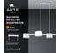 Люстра на штанге ARTE LAMP SEBASTIAN A7051SP-4WH 5