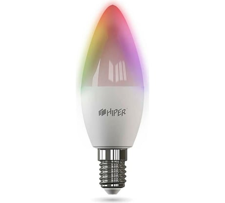 Умная LED лампочка Hiper HI-C1 RGB 524362