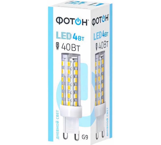Светодиодная лампа ФОТОН LED JCD 4W G9 4000K 24075
