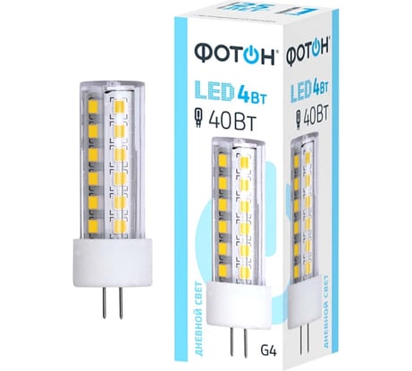 Светодиодная лампа ФОТОН LED JCD 4W G4 4000K 24070