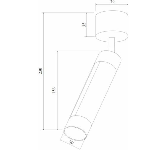 Настенно-потолочный светильник Eurosvet 20084/1 LED белый a047505