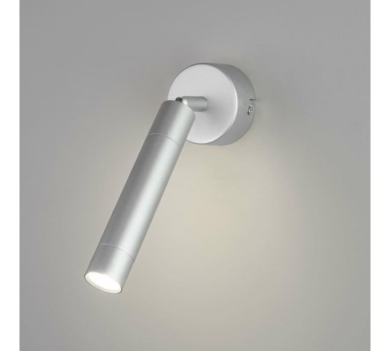 Настенно-потолочный светильник Eurosvet 20084/1 LED серебро a047506