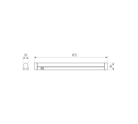Светильник для растений Elektrostandard FT-002, 14W, белый a052887
