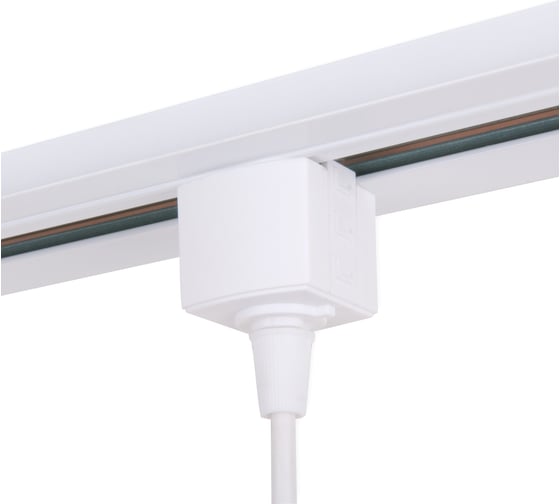 Коннектор для однофазного шинопровода Elektrostandard TRLM-1-WH, белый a051727