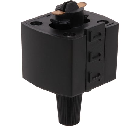 Коннектор для однофазного шинопровода Elektrostandard TRLM-1-BK, черный a051728