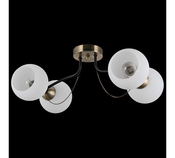 Потолочная люстра ILLUMICO IL0035-4CSQ-79 BK AB